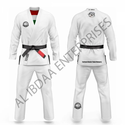 White BJJ GI